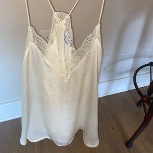 Lace & Silk Cami Tank